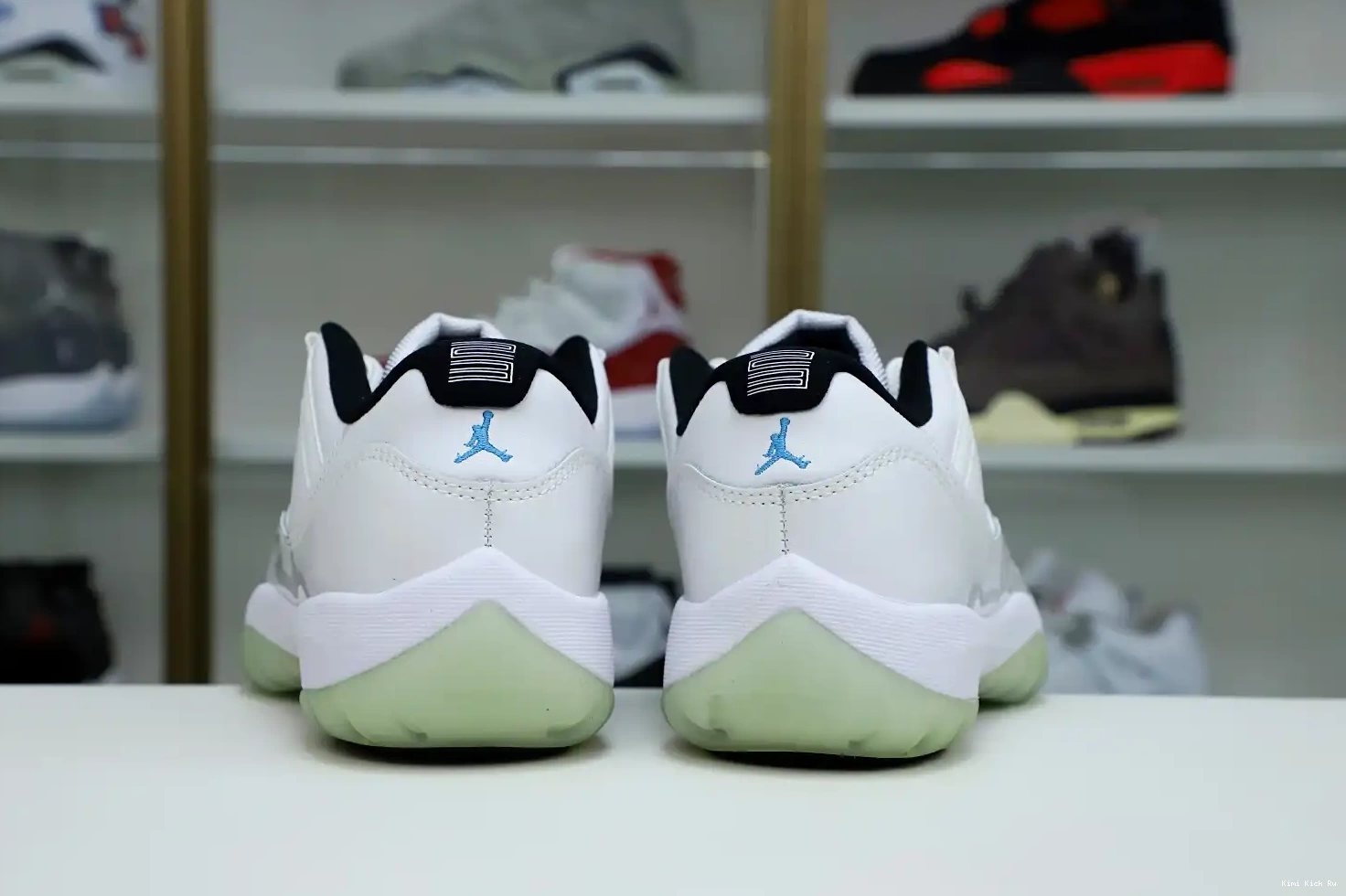RETRO JORDAN BLUE 11 AIR Kimikick LOW LEGEND 0808